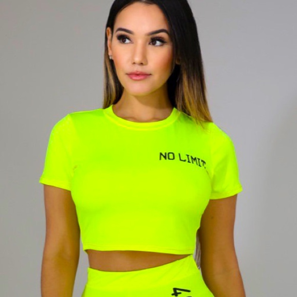 🔴 Neon Yellow Top
